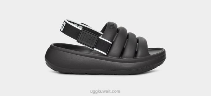 نعم الرياضة أسود أطفال UGG 08HB1669