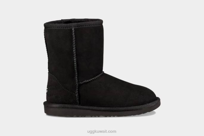 التمهيد الكلاسيكي الثاني أسود أطفال UGG 08HB1691