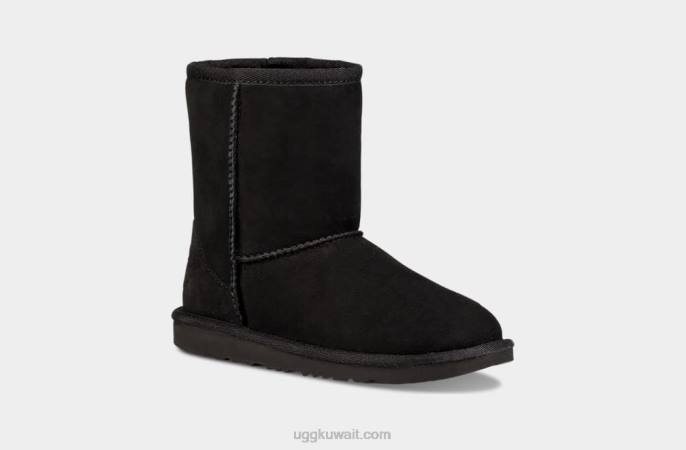 التمهيد الكلاسيكي الثاني أسود أطفال UGG 08HB1691