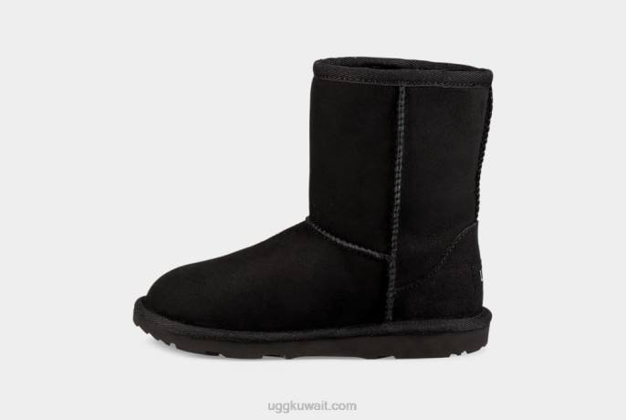 التمهيد الكلاسيكي الثاني أسود أطفال UGG 08HB1691