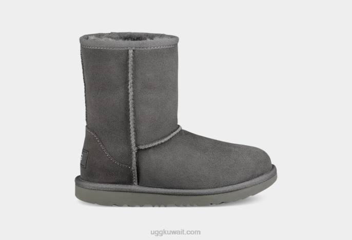 التمهيد الكلاسيكي الثاني رمادي أطفال UGG 08HB1692
