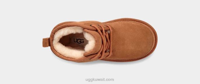 حذاء نيوميل الثاني كستناء أطفال UGG 08HB1698