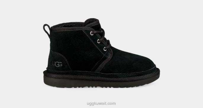 حذاء نيوميل الثاني أسود أطفال UGG 08HB1700