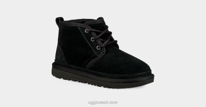 حذاء نيوميل الثاني أسود أطفال UGG 08HB1700