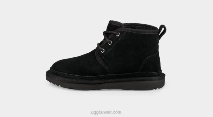 حذاء نيوميل الثاني أسود أطفال UGG 08HB1700