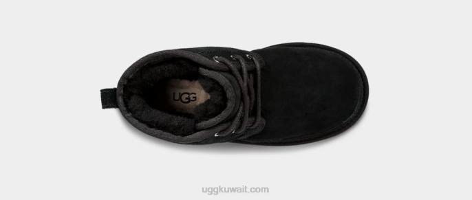 حذاء نيوميل الثاني أسود أطفال UGG 08HB1700
