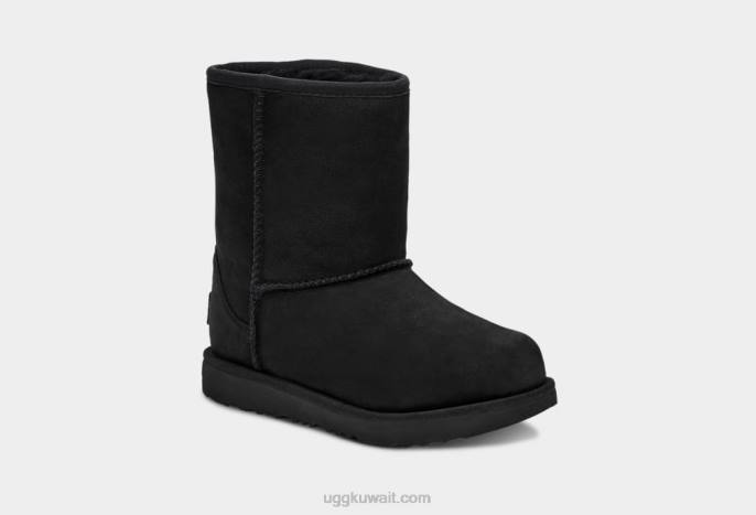 الكلاسيكية الثانية الطقس القصير أسود أطفال UGG 08HB1705