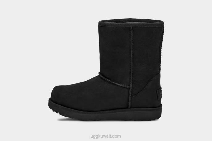 الكلاسيكية الثانية الطقس القصير أسود أطفال UGG 08HB1705