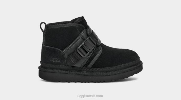 سناب باك نيوميل أسود أطفال UGG 08HB1708