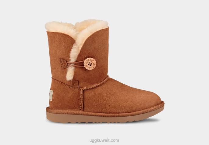 زر بيلي الثاني التمهيد كستناء أطفال UGG 08HB1709