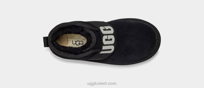 رسم نيوميل الثاني أسود أطفال UGG 08HB1714