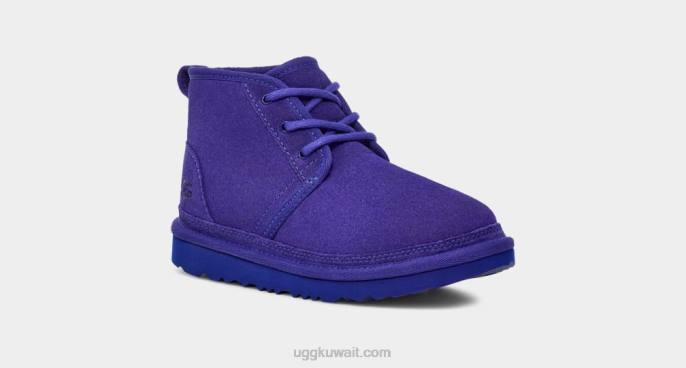 حذاء نيوميل الثاني الأزرق البحري أطفال UGG 08HB1725