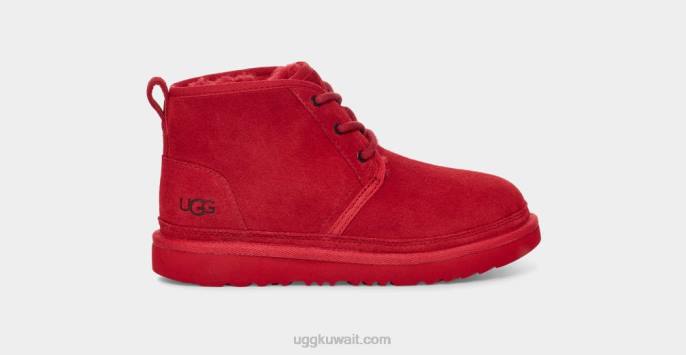 حذاء نيوميل الثاني السامبا الأحمر أطفال UGG 08HB1727