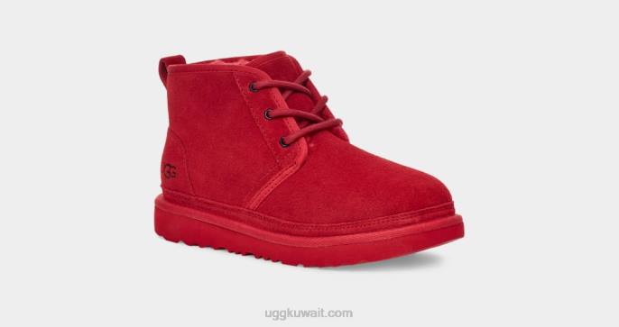 حذاء نيوميل الثاني السامبا الأحمر أطفال UGG 08HB1727