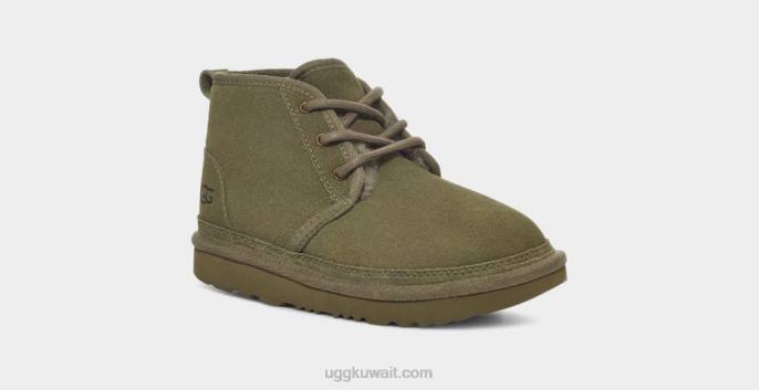 حذاء نيوميل الثاني طحلب أخضر أطفال UGG 08HB1730