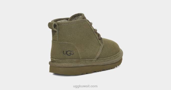 حذاء نيوميل الثاني طحلب أخضر أطفال UGG 08HB1730