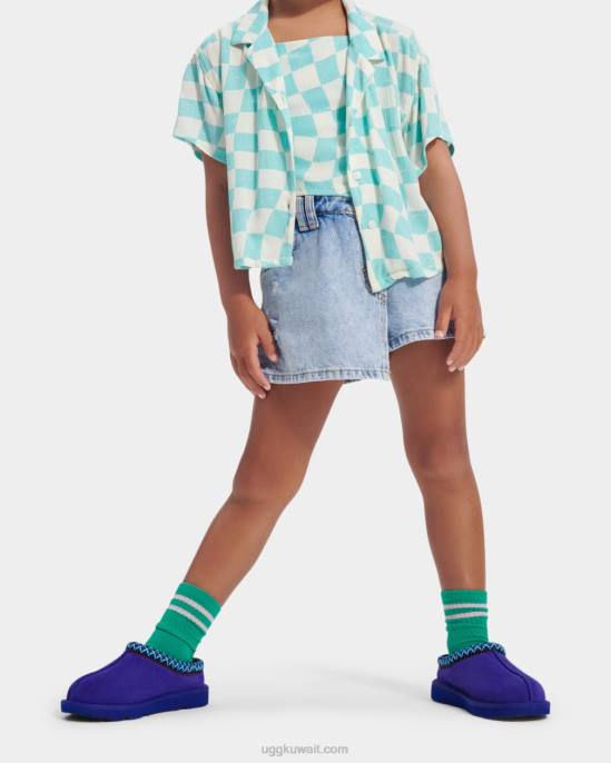 شبشب تاسمان الثاني الأزرق البحري أطفال UGG 08HB1732