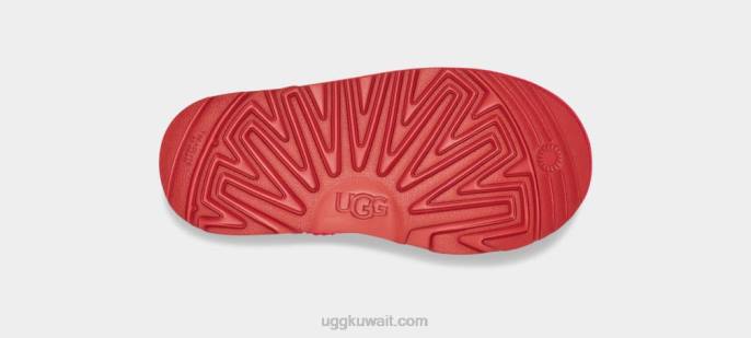 كلاسيك الترا ميني السامبا الأحمر أطفال UGG 08HB1738
