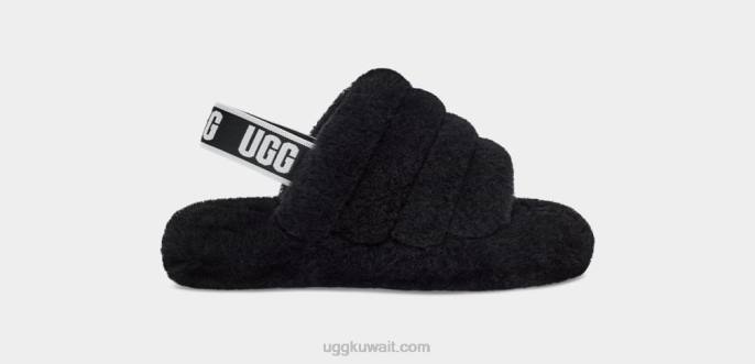 نعم الشريحة زغب أسود أطفال UGG 08HB1739