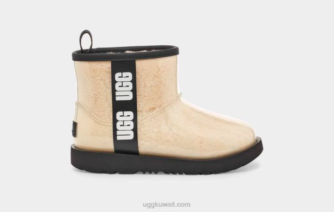 الكلاسيكية البسيطة الثاني طبيعي / أسود أطفال UGG 08HB1749