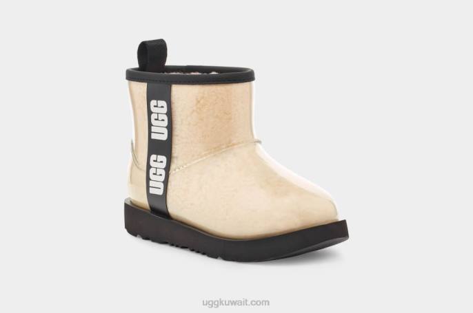 الكلاسيكية البسيطة الثاني طبيعي / أسود أطفال UGG 08HB1749