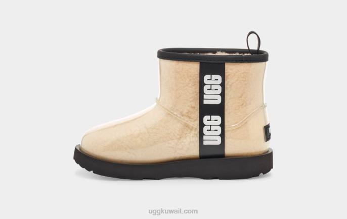 الكلاسيكية البسيطة الثاني طبيعي / أسود أطفال UGG 08HB1749
