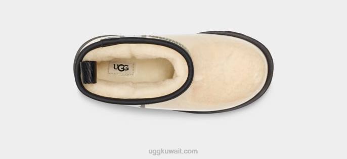 الكلاسيكية البسيطة الثاني طبيعي / أسود أطفال UGG 08HB1749