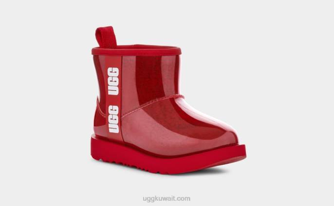 الكلاسيكية البسيطة الثاني السامبا الأحمر أطفال UGG 08HB1753