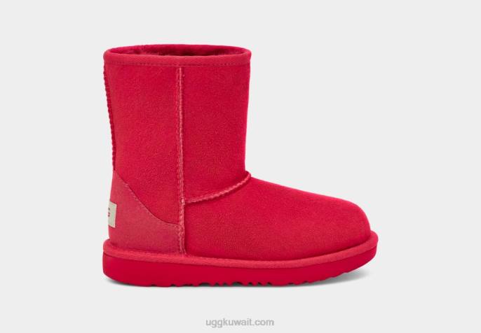 التمهيد الكلاسيكي الثاني السامبا الأحمر أطفال UGG 08HB1771