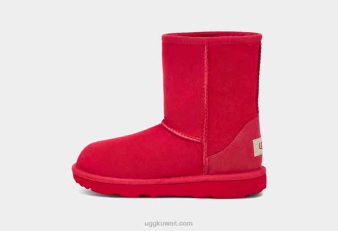 التمهيد الكلاسيكي الثاني السامبا الأحمر أطفال UGG 08HB1771
