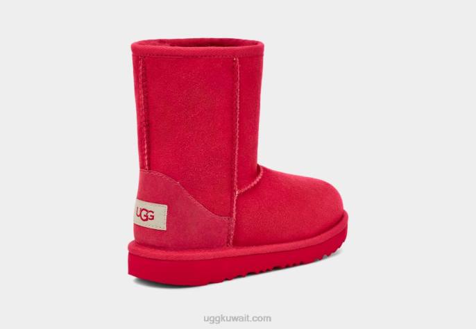 التمهيد الكلاسيكي الثاني السامبا الأحمر أطفال UGG 08HB1771
