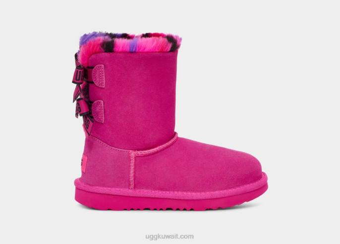 بيلي القوس منقوشة فاسق ارتفع الصخور أطفال UGG 08HB1774