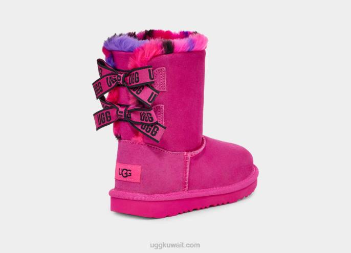 بيلي القوس منقوشة فاسق ارتفع الصخور أطفال UGG 08HB1774
