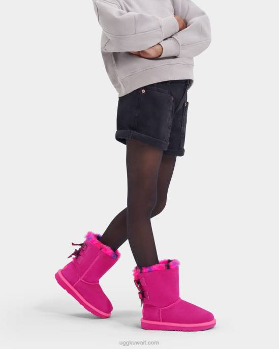 بيلي القوس منقوشة فاسق ارتفع الصخور أطفال UGG 08HB1774