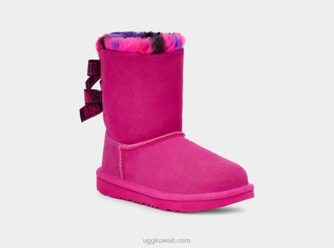 بيلي القوس منقوشة فاسق ارتفع الصخور أطفال UGG 08HB1774
