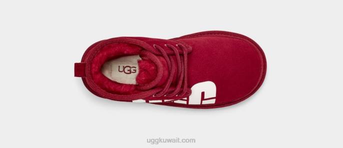 نيوميل تشوب أحمر غني أطفال UGG 08HB1788