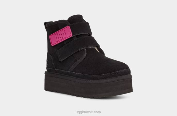 منصة نيوميل أسود أطفال UGG 08HB2082