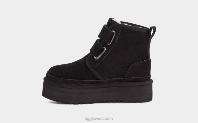 منصة نيوميل أسود أطفال UGG 08HB2082