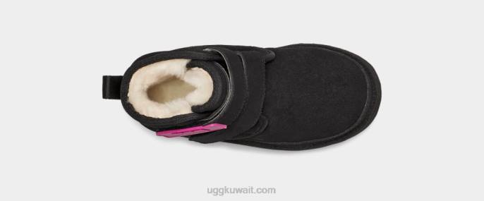 منصة نيوميل أسود أطفال UGG 08HB2082