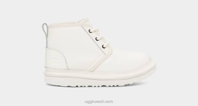 جلد نيوميل الثاني جلد أبيض / أبيض أطفال UGG 08HB2085