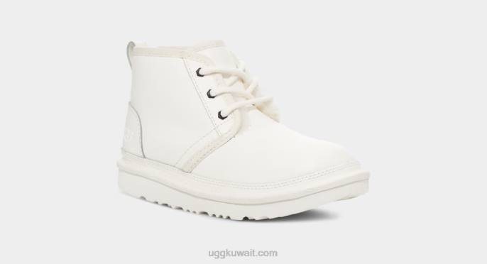 جلد نيوميل الثاني جلد أبيض / أبيض أطفال UGG 08HB2085