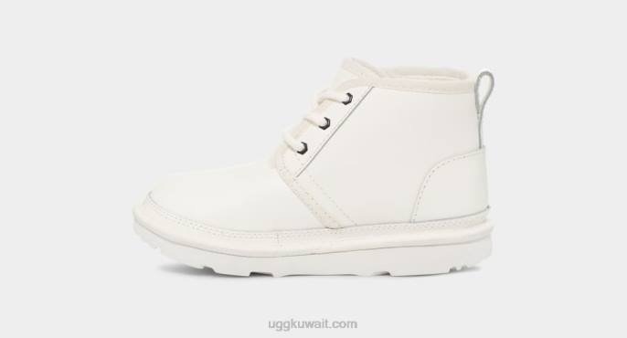 جلد نيوميل الثاني جلد أبيض / أبيض أطفال UGG 08HB2085
