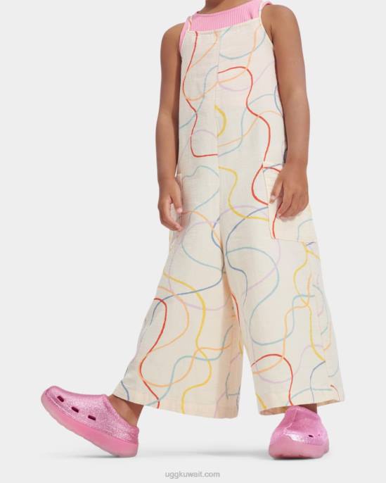 بريق الرياضة تاسمان لون القرنفل أطفال UGG 08HB2088