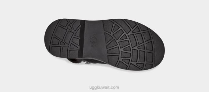 أزيل المسافر الطقس جلد الغزال الأسود أطفال UGG 08HB2333