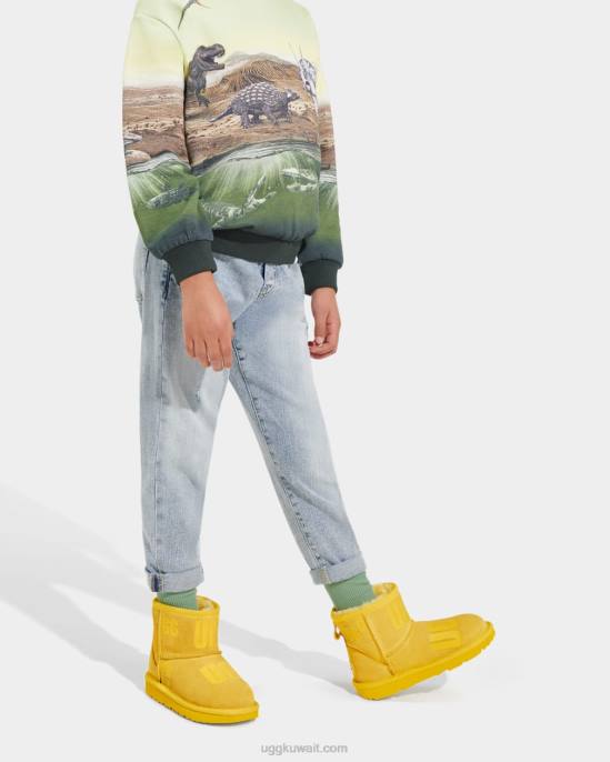 كلاسيك ميني مبعثر الرسم الكناري أطفال UGG 08HB2335