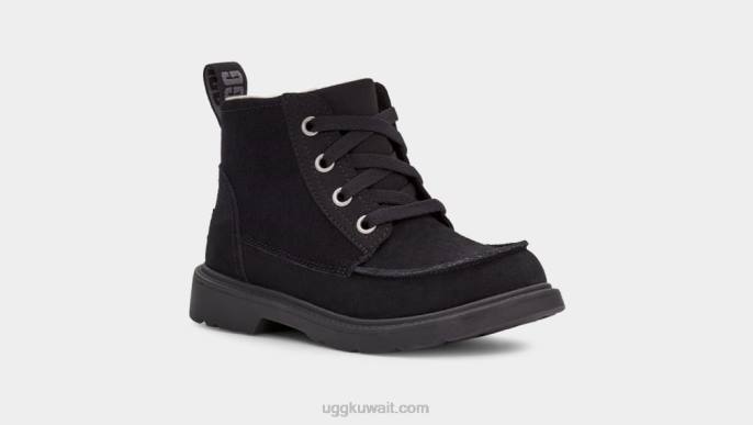 شيلهام الطقس جلد الغزال الأسود أطفال UGG 08HB2337