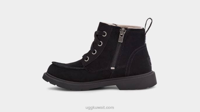 شيلهام الطقس جلد الغزال الأسود أطفال UGG 08HB2337