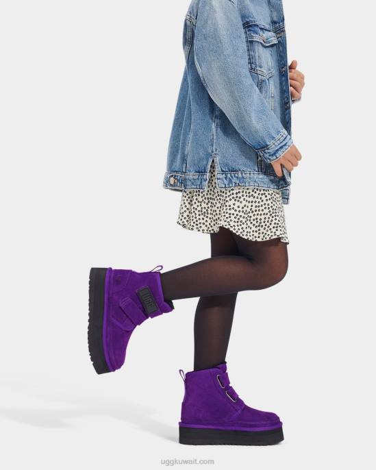 منصة نيوميل قذيفة بلح البحر أطفال UGG 08HB242