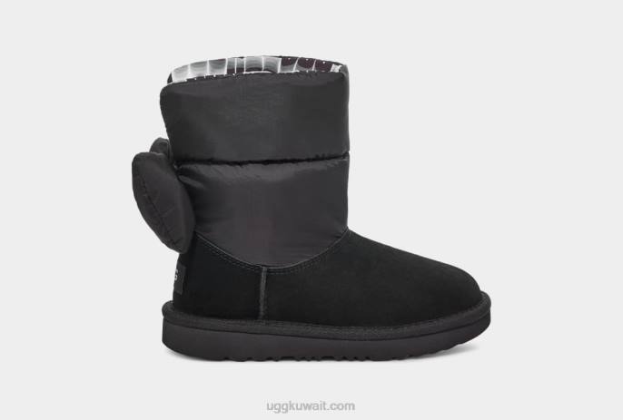 الطول الموجي bailey القوس ماكسي أسود أطفال UGG 08HB2330