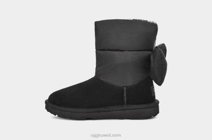 الطول الموجي bailey القوس ماكسي أسود أطفال UGG 08HB2330